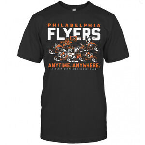 Philadelphia Flyers Anytime Anywhere Violent Gentlemen Hockey Club T-Shirt